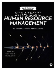 Strategic human resource management an international perspective
