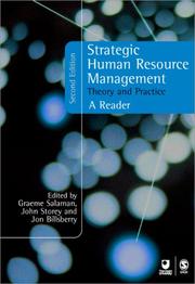 Strategic human resource management theory and practice