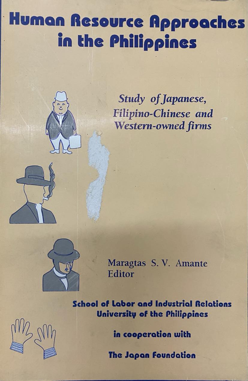 Human resource approaches in the Philippines study of Japanese, Filipino-Chinese and western-owned firms