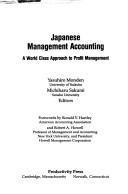 Japanese management accounting a world class approach to profit management