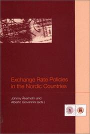 Exchange rate policies in the Nordic countries