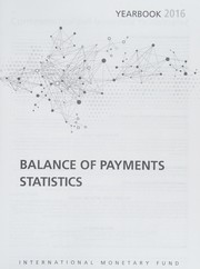 Balance of payments statistics, yearbook 2016