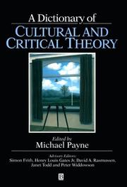 A dictionary of cultural and critical theory