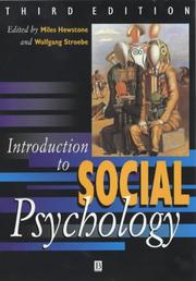Introduction to social psychology a European perspective