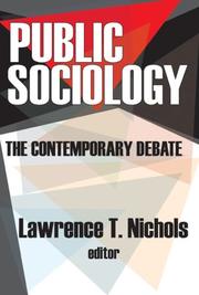 Public sociology the contemporary debate