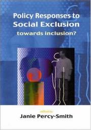 Policy responses to social exclusion