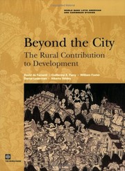 Beyond the city the rural contribution to development
