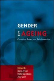 Gender and ageing changing roles and relationships