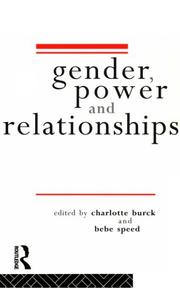 Gender, power and relationships