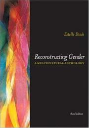 Reconstructing gender a multicultural anthology