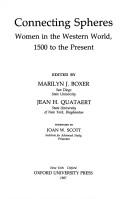 Connecting spheres women in the Western world, 1500 to the present