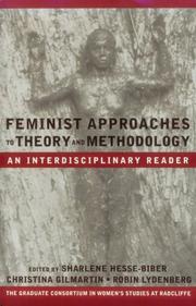 Feminist approaches to theory and methodology an interdisciplinary reader