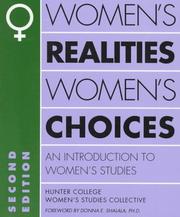 Women's realities, women's choices an introduction to women's studies