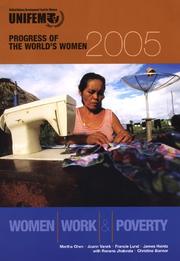 Progress of the world's women 2005 women, work & poverty
