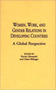 Women, work, and gender relations in developing countries a global perspective
