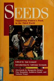 Seeds supporting women's work in the Third World