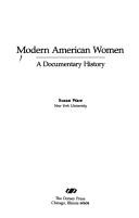 Modern American women a documentary history