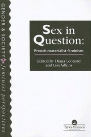 Sex in question French materialist feminism