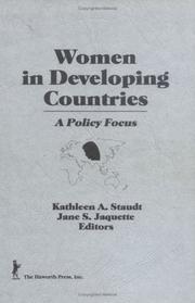 Women in developing countries a policy focus