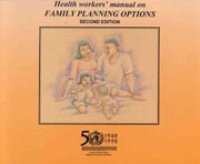 Health workers' manual on family planning options.