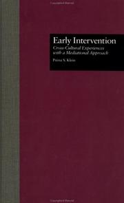 Early intervention cross-cultural experiences with a mediational approach