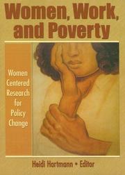 Women, work, and poverty women centered research for policy change