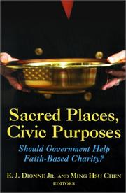Sacred places, civic purposes should government help faith-based charityn