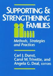 Supporting & strengthening families