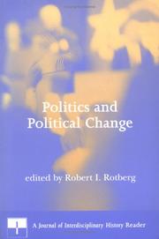 Politics and political change a journal of interdisciplinary history reader
