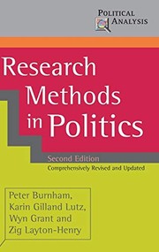 Research methods in politics