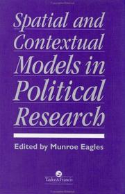 Spatial and contextual models in political research
