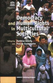 Democracy and human rights in multicultural societies