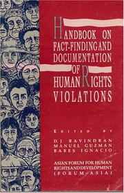 Handbook on fact-finding and documentation of human rights violations, based on a workshop ... 1-6 October 1993, Chiangmai, Thailand