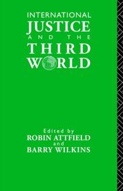 International justice and the third world studies in the philosophy of development