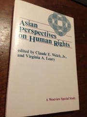 Asian perspectives on human rights