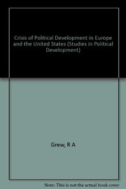 Crises of political development in Europe and the United States