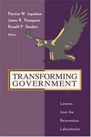 Transforming government lessons from the reinvention laboratories