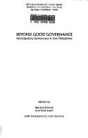 Beyond good governance participatory democracy in the Philippines