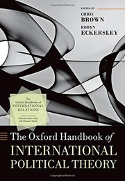 The Oxford handbook of international political theory