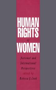 Human rights of women national and international perspectives