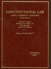 Constitutional law cases, comments, questions