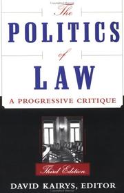 The politics of law a progressive critique