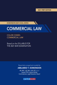Commercial law color coded: commercial law: based on the syllabus for the 2021 bar examination
