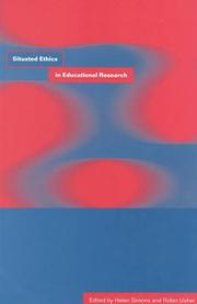 Situated ethics in educational research