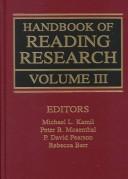 Handbook of reading research