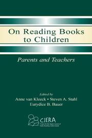 On reading books to children parents and teachers