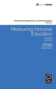 Measuring inclusive education