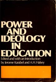 Power and ideology in education