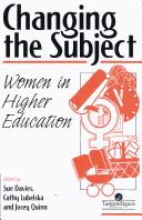 Changing the subject women in higher education