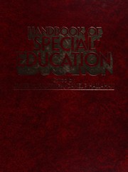 Handbook of special education
